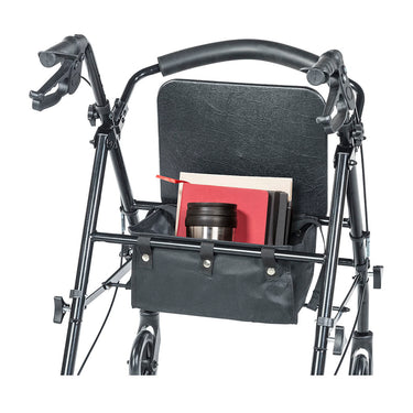 Drive Medical Travel Rollator 6" Black RTL800KD-BK