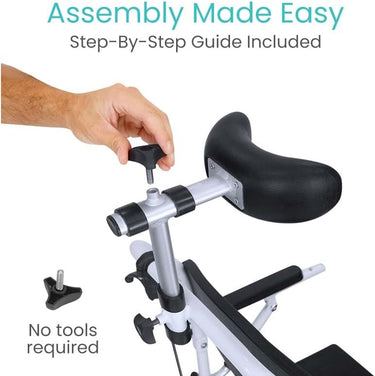 Vive Reclining Shower Commode Transport Chair
