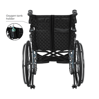 Noka Axera Lightweight Adjustable Wheelchair with Aluminum Frame