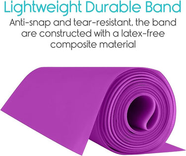 Vive 7FT Single Straight Band with door Anchor Purple