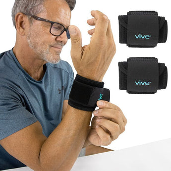 Vive Compression Wrist Wraps