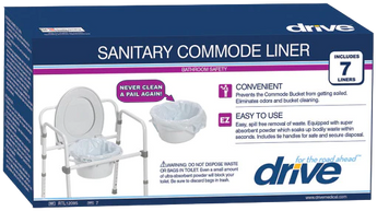 Drive Sanitary Commode Liners