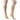 TRUFORM Classic Medical Knee High Support Stockings OPEN TOE 30-40 mmHg Beige Color
