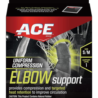 Ace Compression Elbow Support, S/M-L/XL
