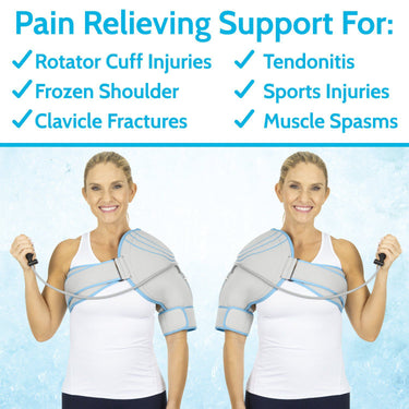 Vive Shoulder Compression Ice Wrap
