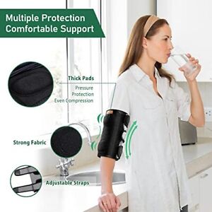 Wahopy Elbow Compression Brace, Removable Splint and Stable Support Strap