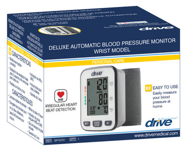 Drive Deluxe Automatic Blood Pressure Monitor, Wrist BP3200